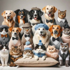 Top 5 papioane pentru câini și pisici: Cum să îți accesorizezi animalul de companie cu stil.